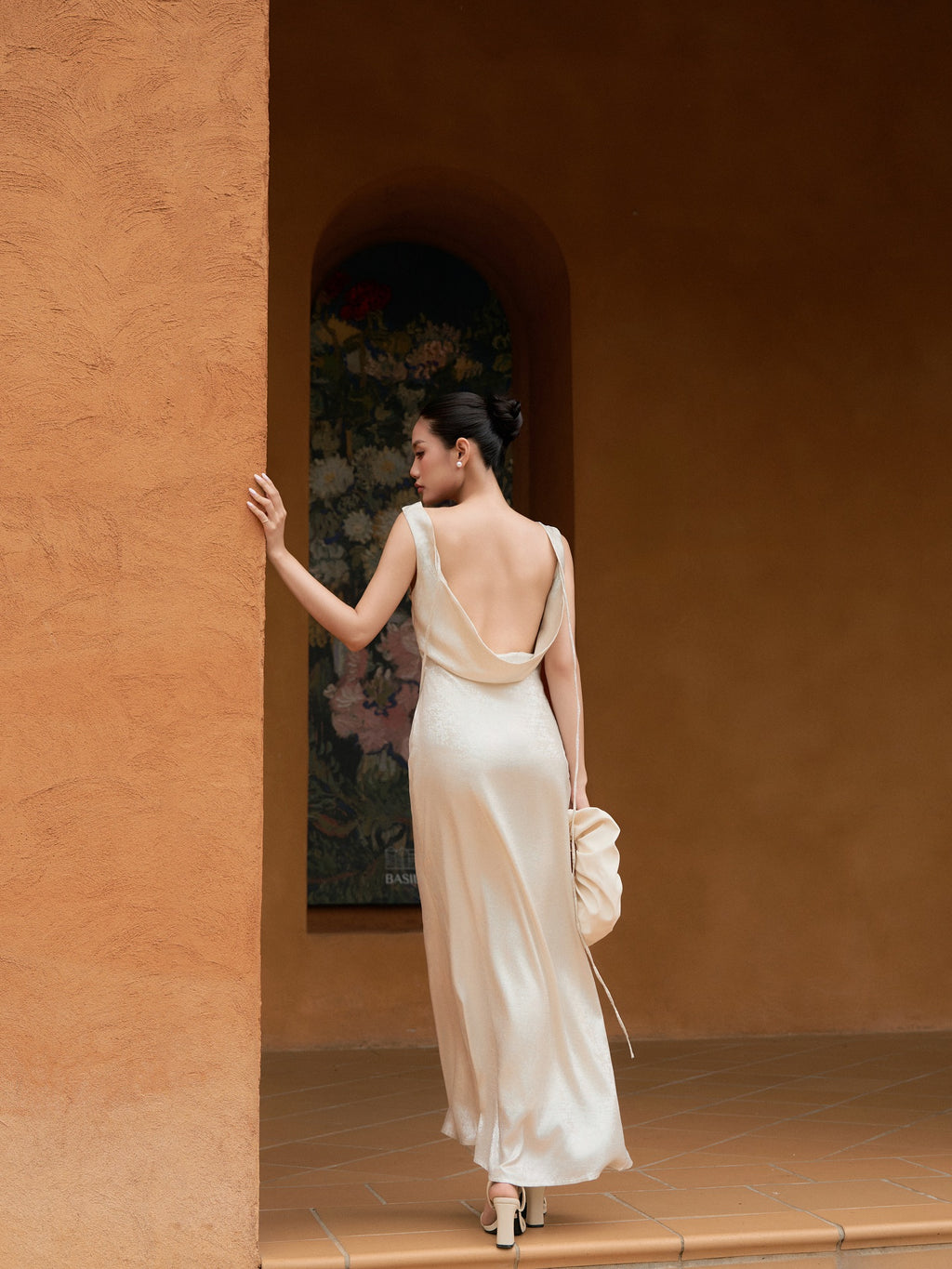 Phoebe Silk Lurex Dress