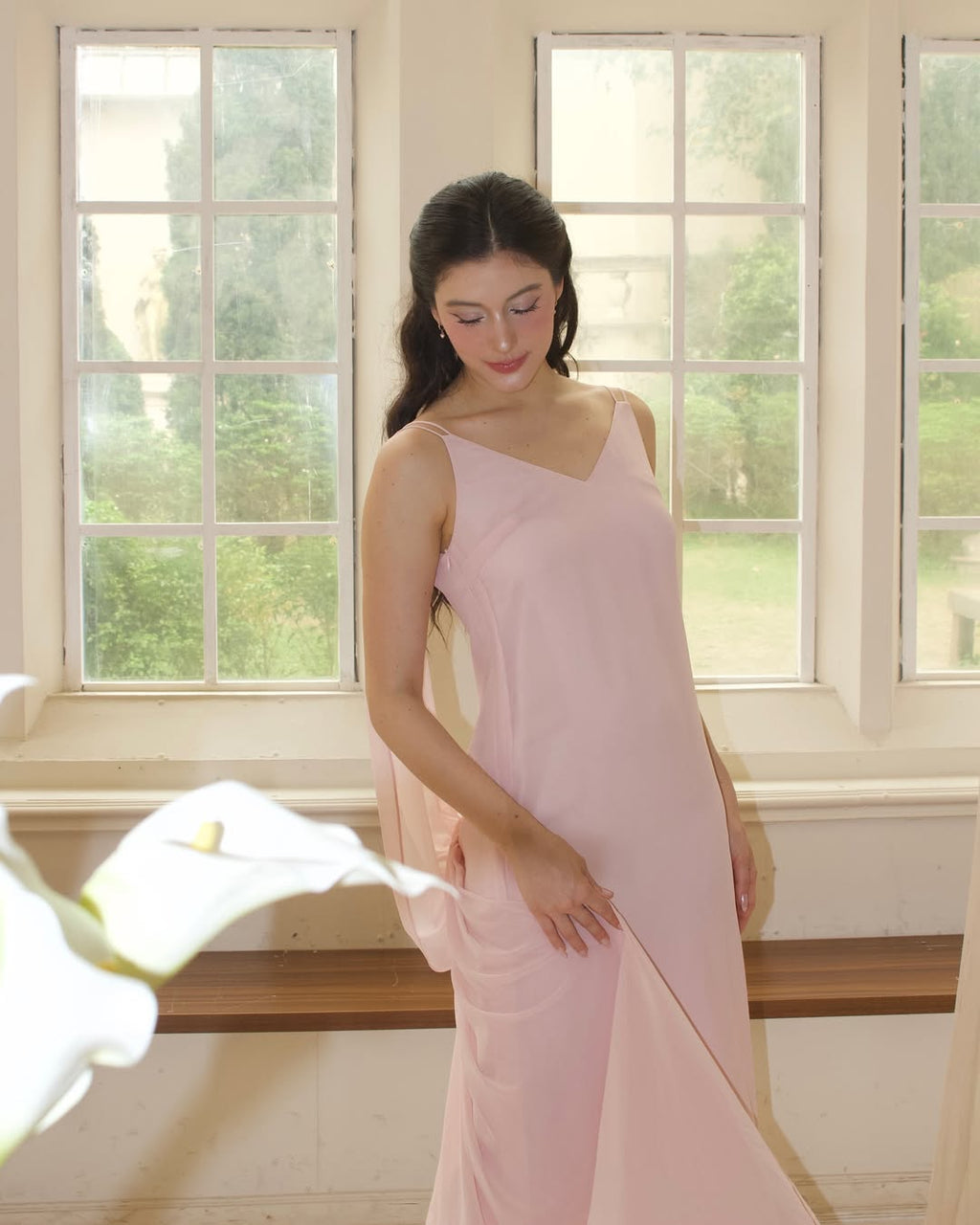 Phoebe Ethereal Pink Dress