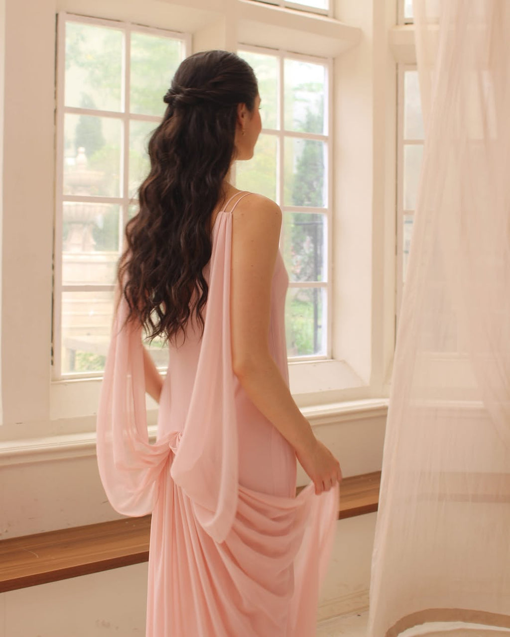 Phoebe Ethereal Pink Dress