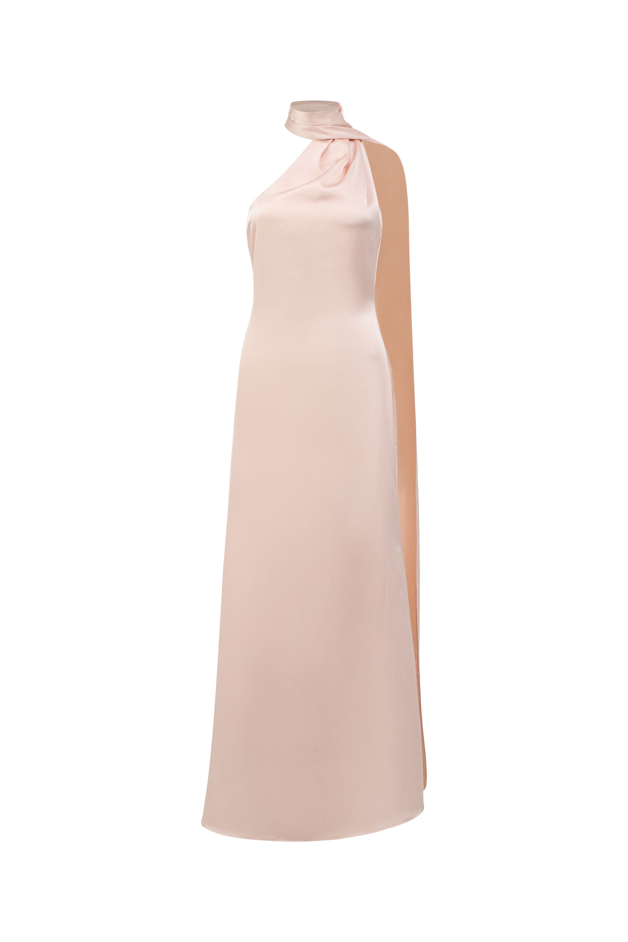 phoebe bridesmaid dresses Cicinia Long Sleeves Column Chiffon Bridesmaid Dress, Champagne