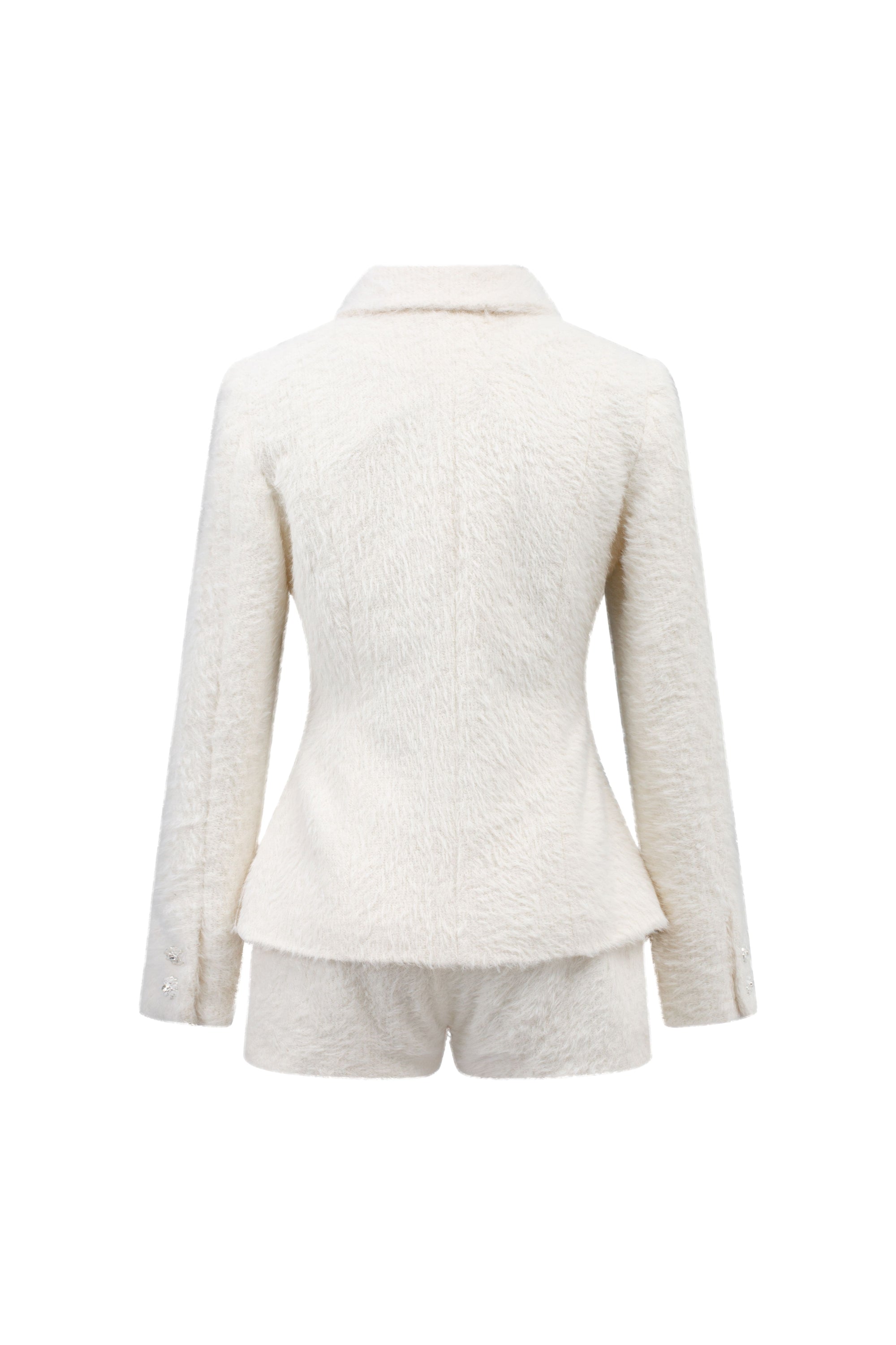 Phoebe Fur Set - Fur jacket & Fur Shorts