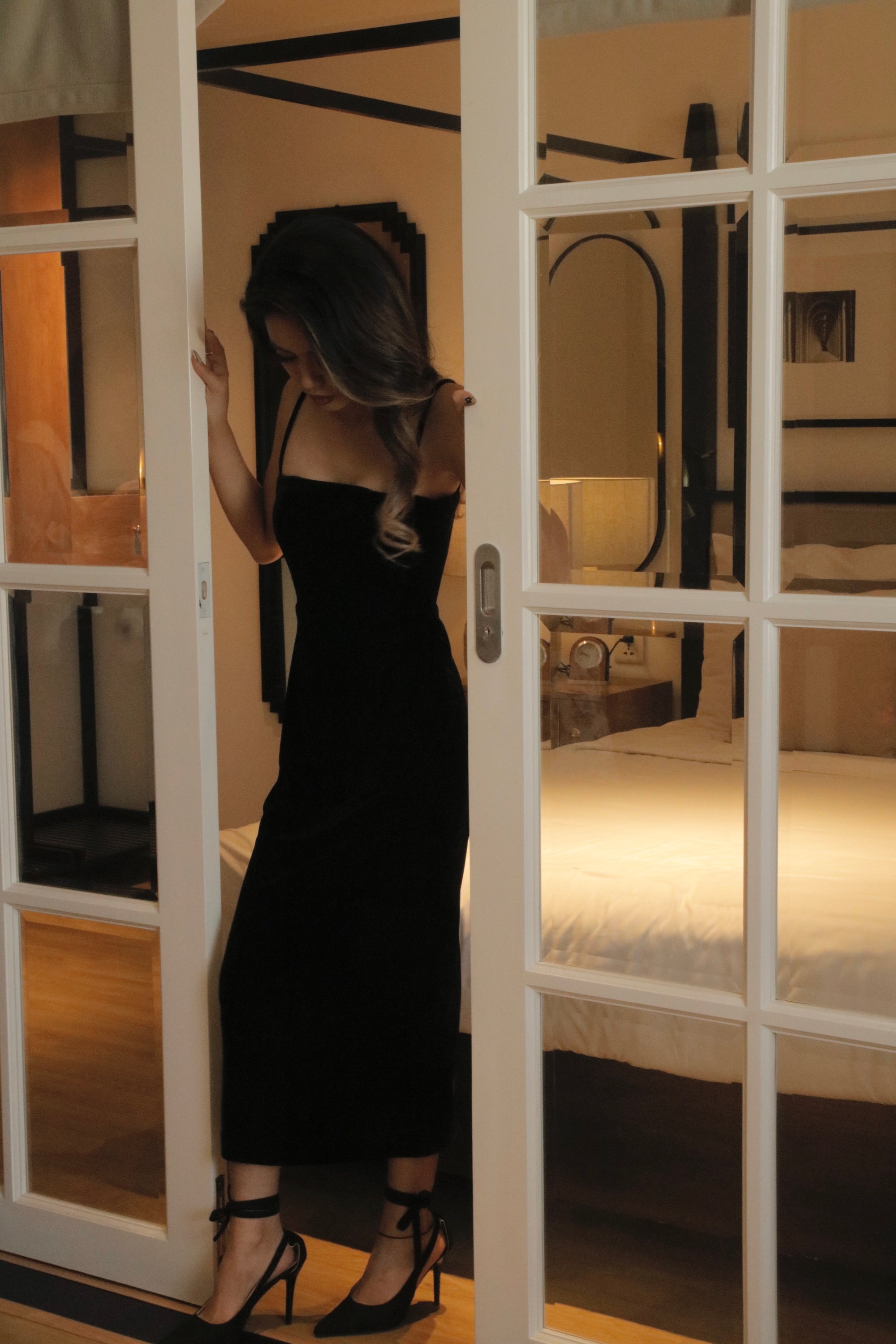 Phoebe Velvet dress