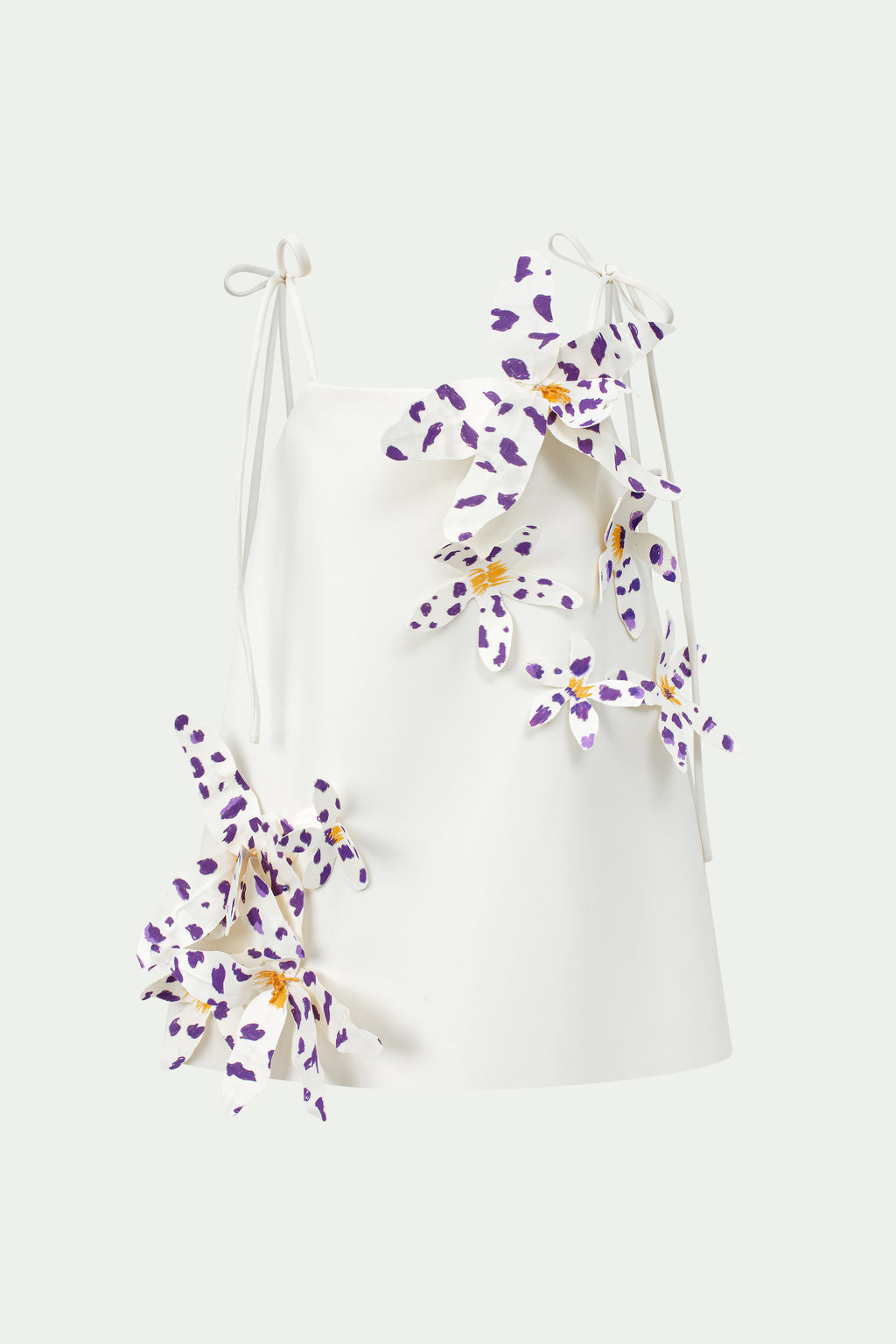 CREAMY FLORAL DRESS