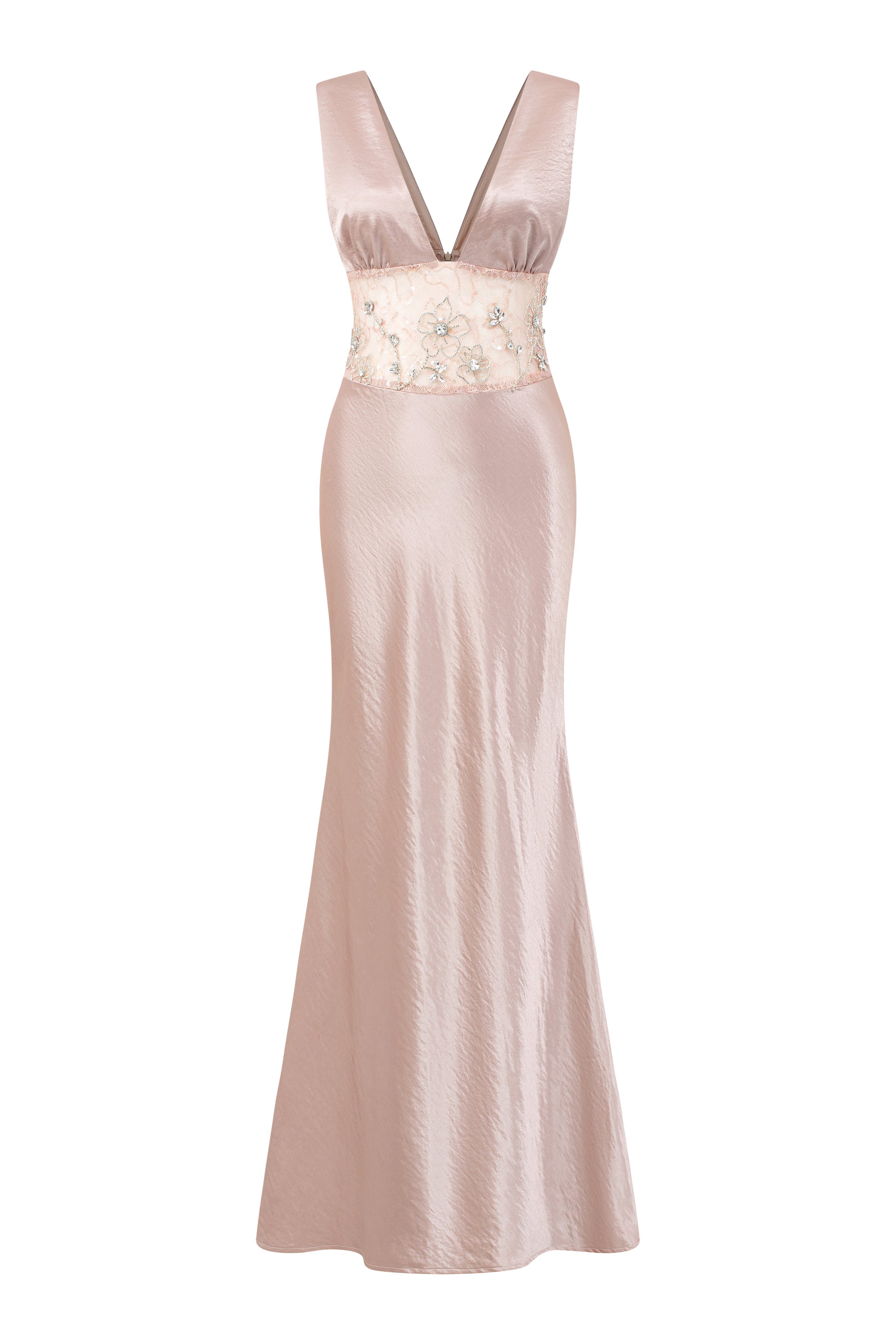 Phoebe Crystal Cut Dress