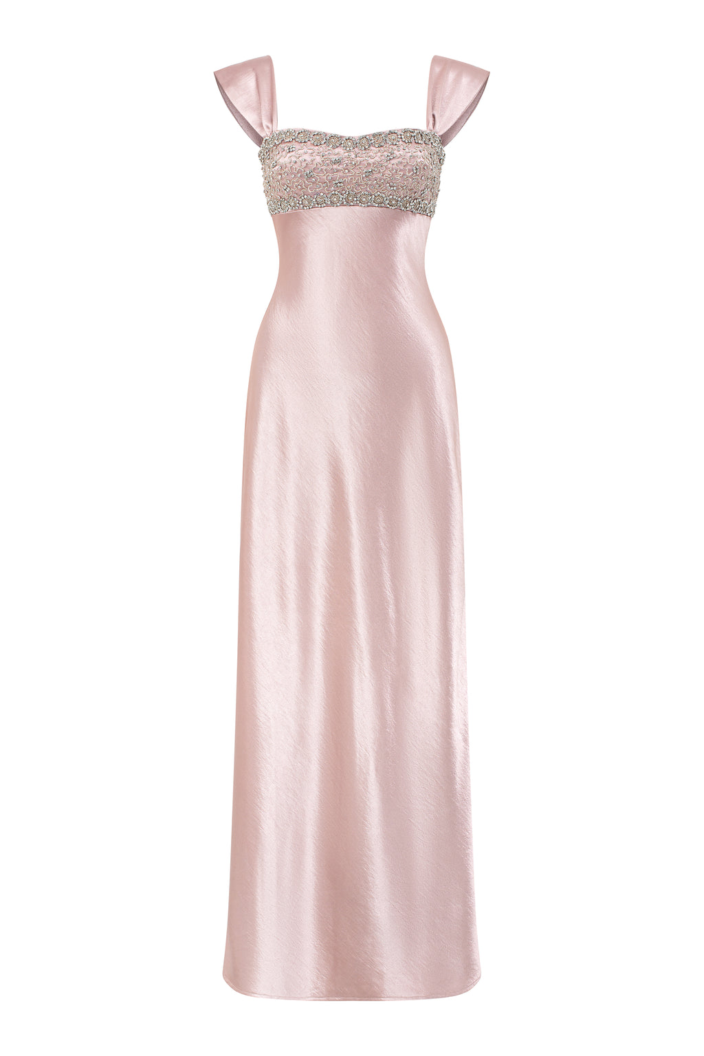 Phoebe French Satin Dress