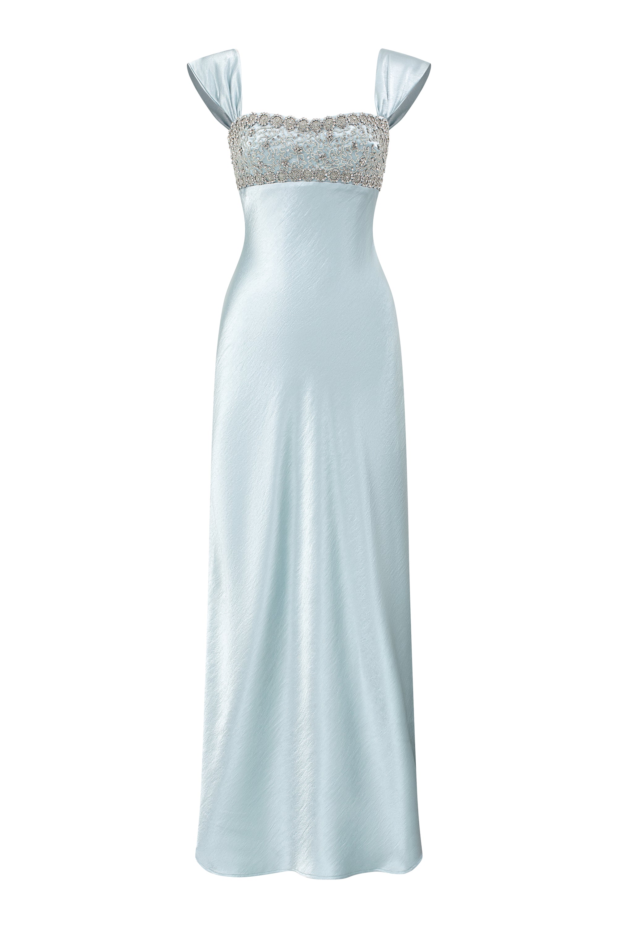 Phoebe French Satin Dress