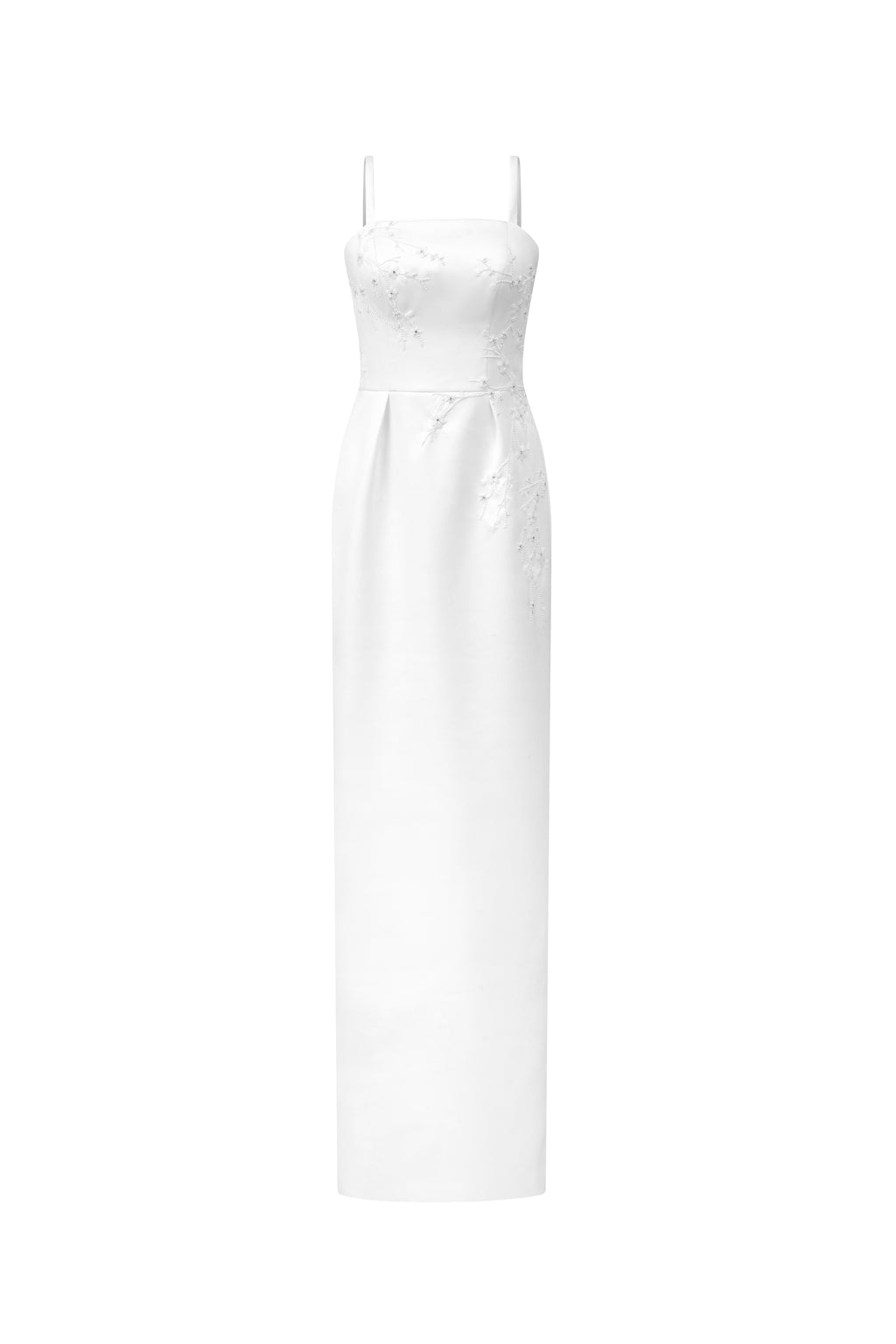 Phoebe White Whisper Gown