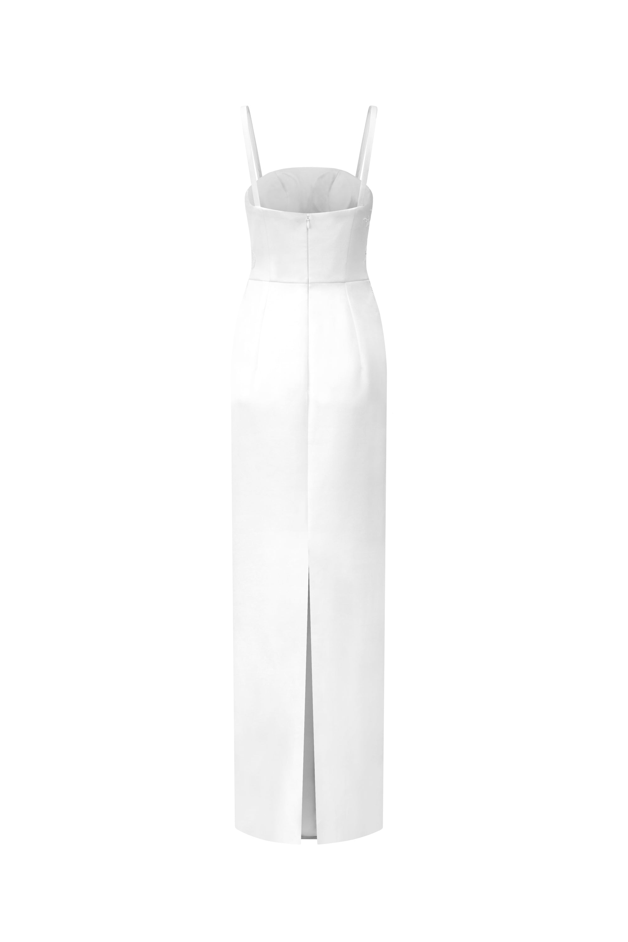 Phoebe White Whisper Gown