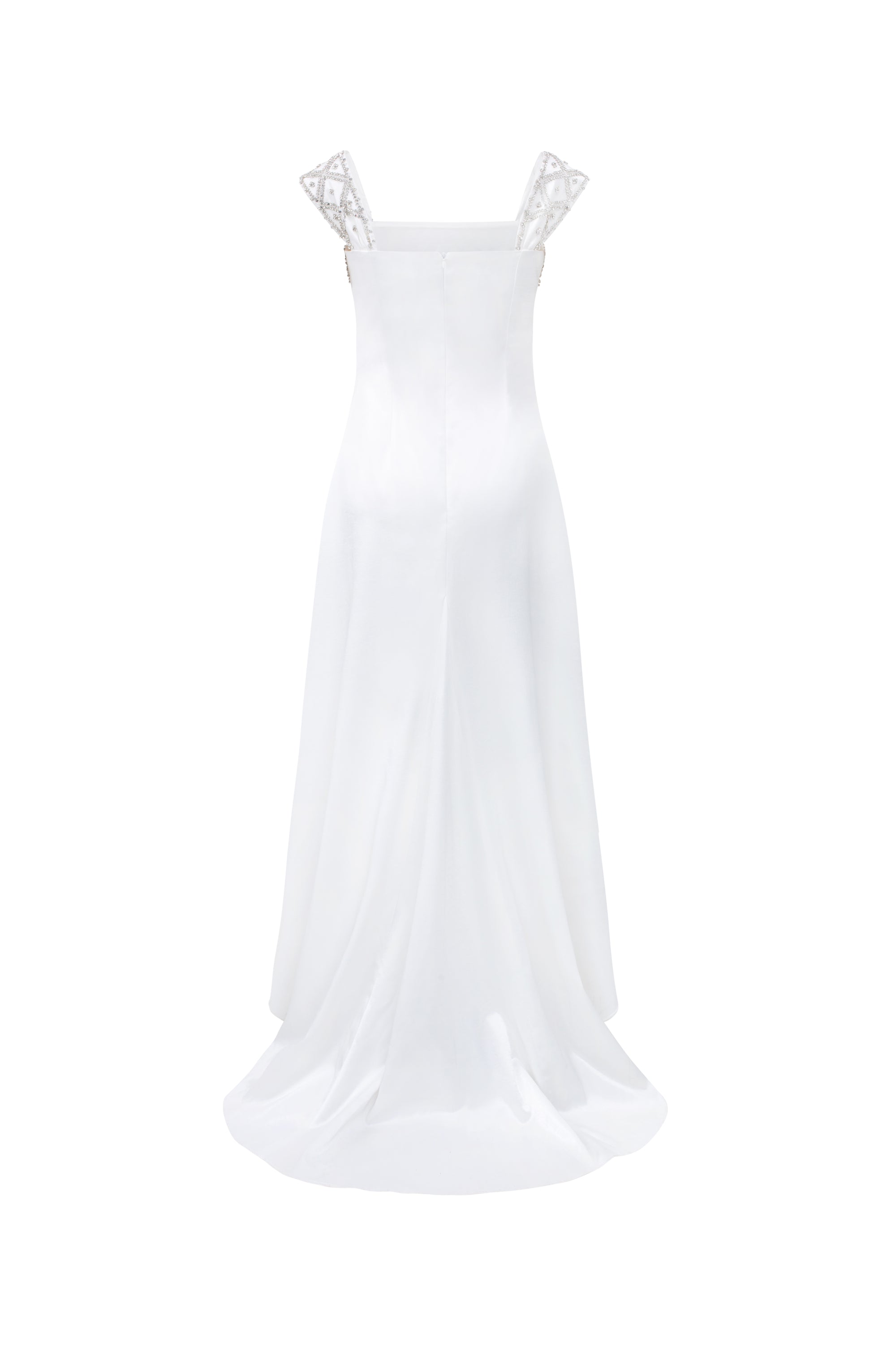 Phoebe Celestine Satin Gown