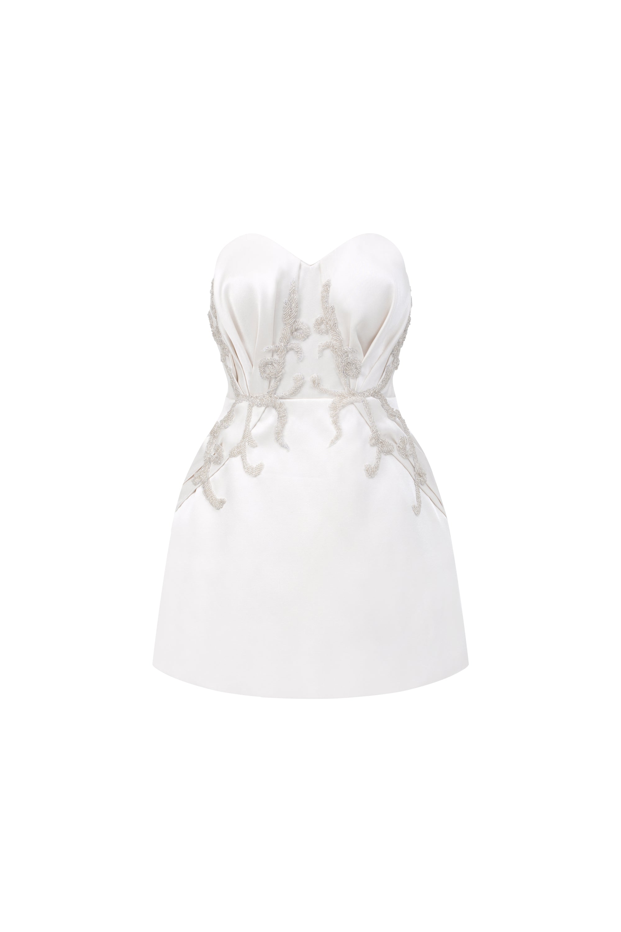 Phoebe Ivory Fleur Mini Dress