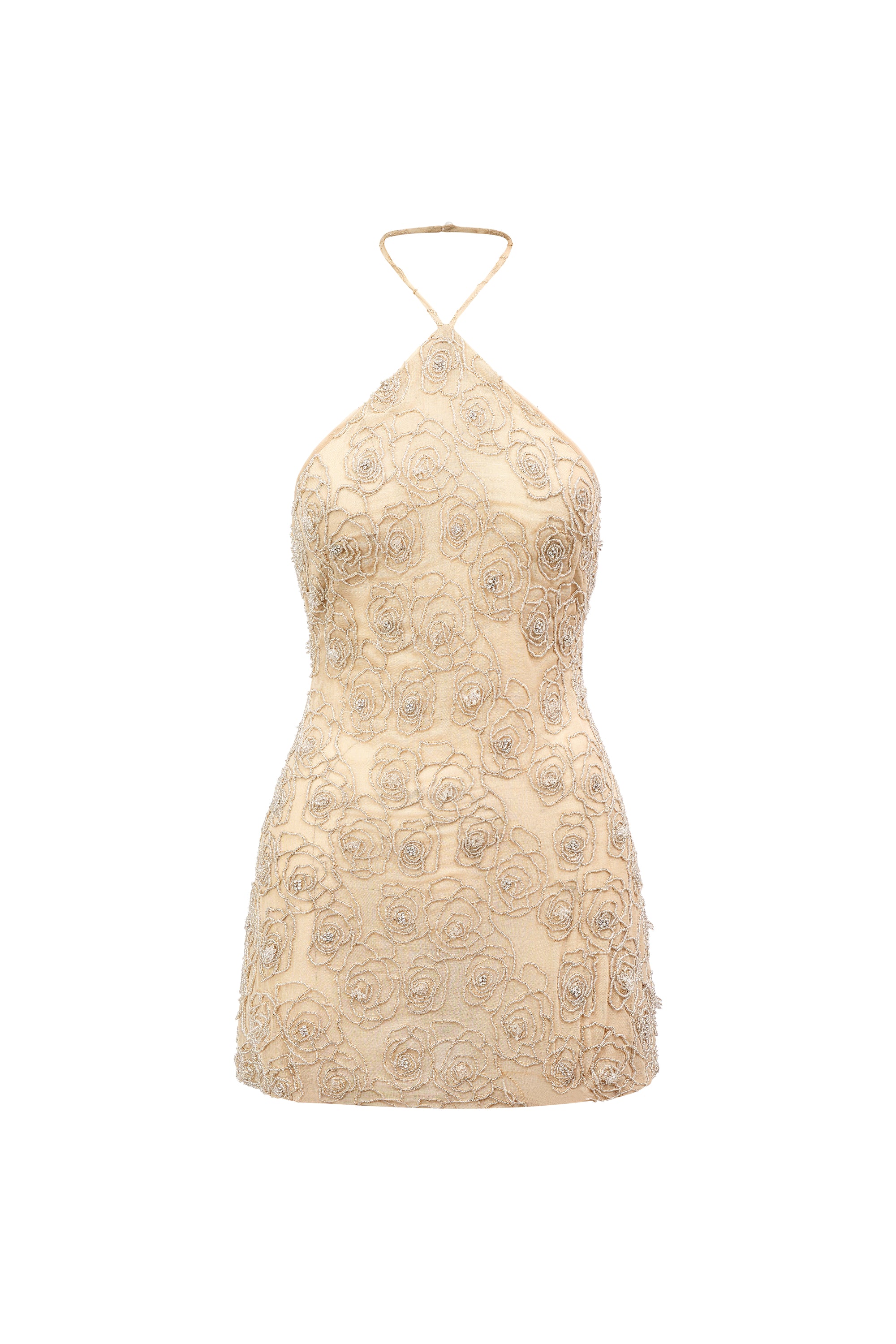 Phoebe Rosé Halter Dress&nbsp;