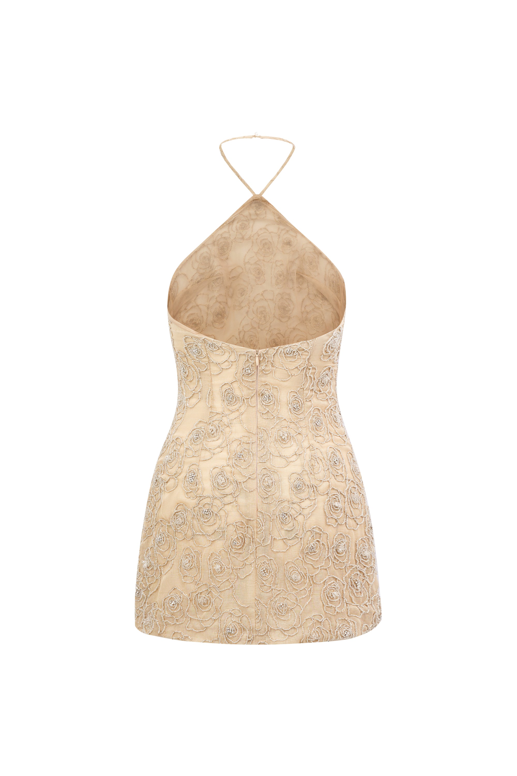 Phoebe Rosé Halter Dress&nbsp;