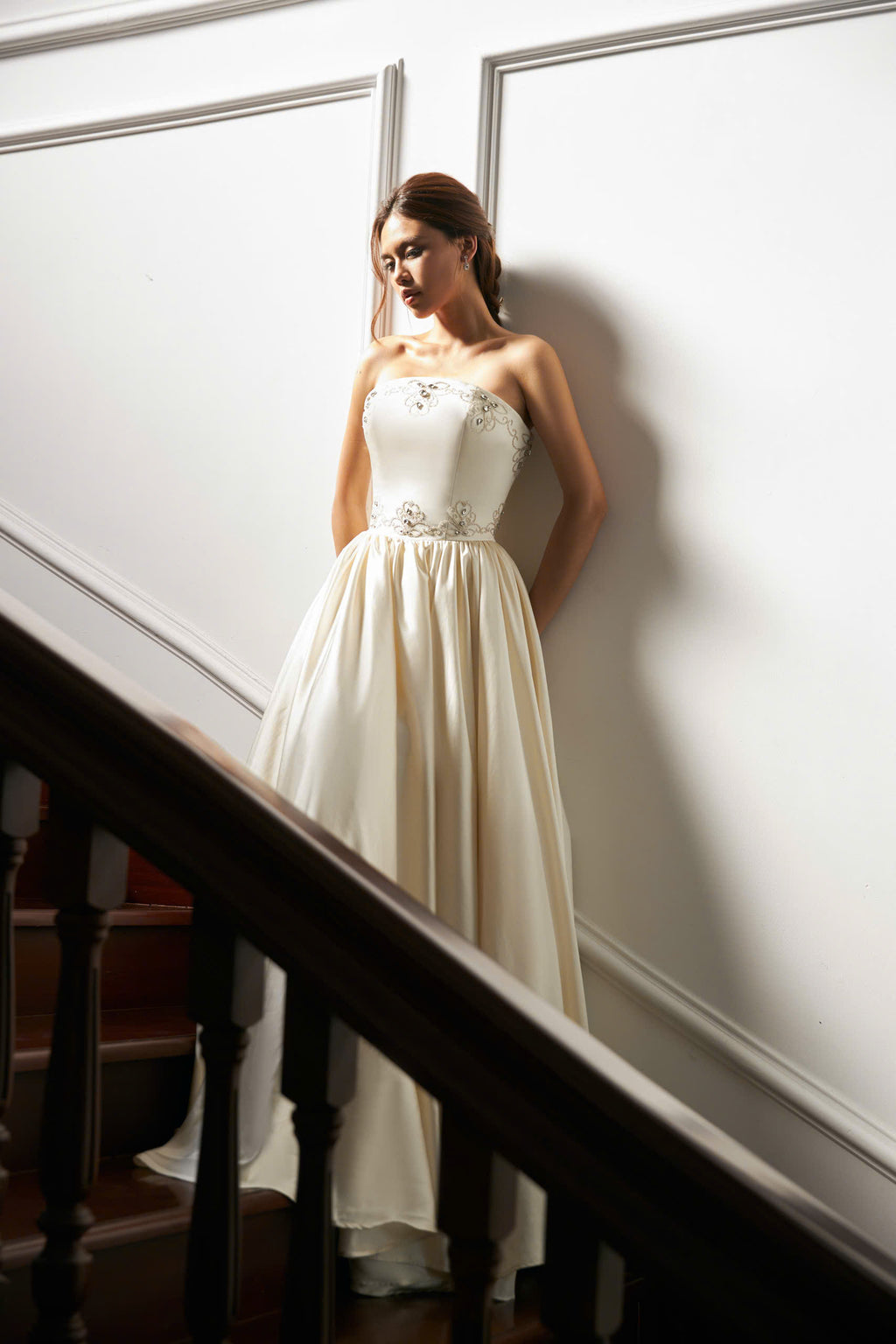 Phoebe Ivory Étoile Gown