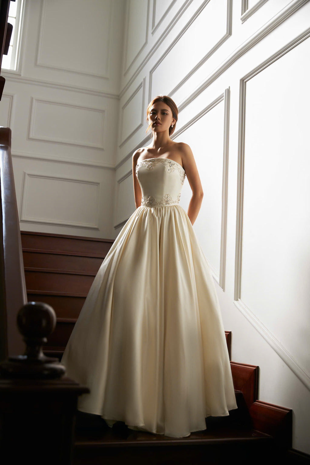 Phoebe Ivory Étoile Gown
