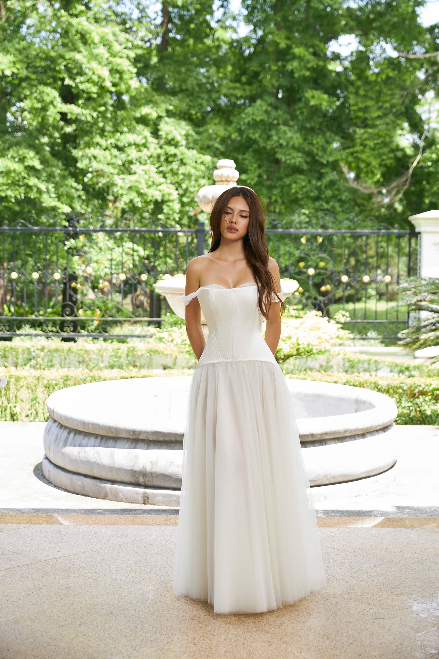 Phoebe Lumière Tulle Gown