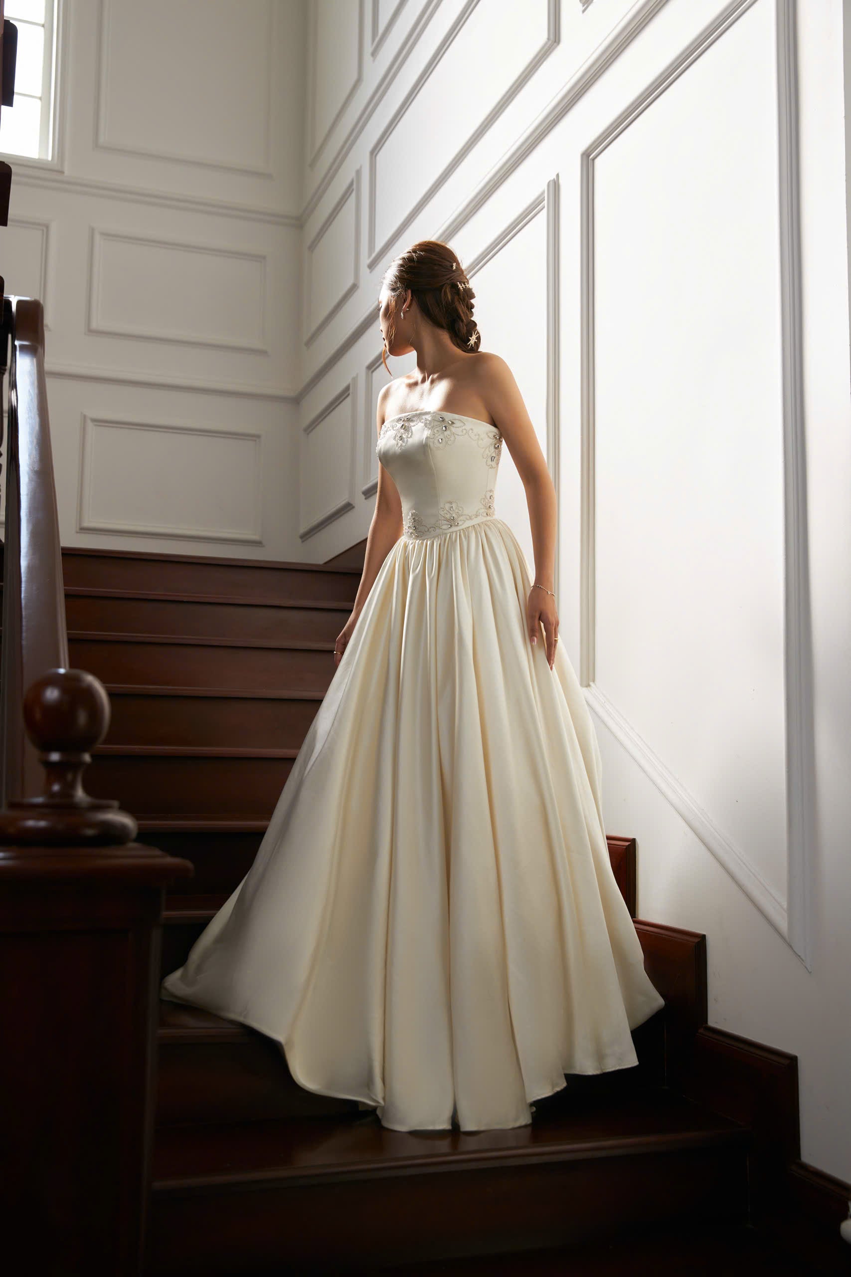 Phoebe Ivory Étoile Gown